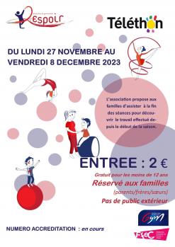 Affiche general telethon 2023