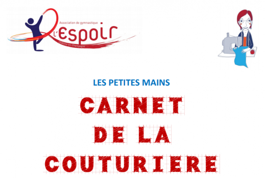 Clipart carnet de la couturiere